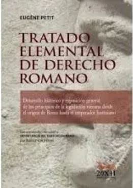 9789874016119: Tratado elemental de derecho romano