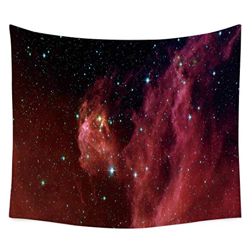 9789874715180: GUOXAOHAO Stella Stellata Nebulosa Universo Stella Fan arazzo Magico Tessuto Coperta Decorazione Dom