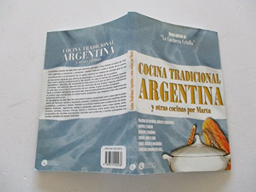 Stock image for Cocina Tradicional Argentina/ Traditional Cuisine of Argentina (Spanish Edition) for sale by Decluttr