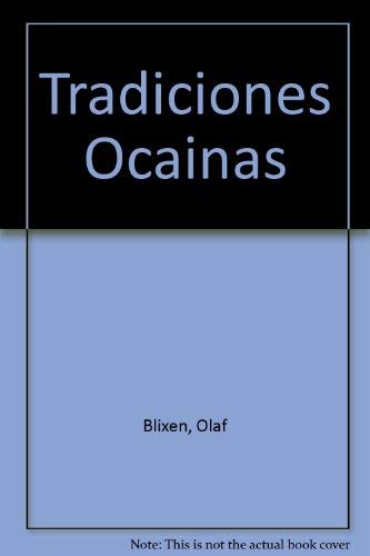 Beispielbild fr Tradiciones Ocainas zum Verkauf von Zubal-Books, Since 1961