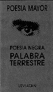 Imagen de archivo de Palabra Terrestre - Poesia Negra a la venta por Juanpebooks