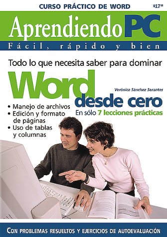 Imagen de archivo de MS Word Curso Practico: Aprendiendo PC, en Espanol / Spanish (Spanish Edition) a la venta por SecondSale