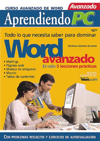 Imagen de archivo de Curso Avanzado de MS-Word97 y 2000 en Espaol / Spanish a la venta por Ergodebooks