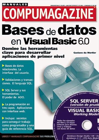 9789875260375: Bases de datos en ms visual basic