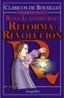 Beispielbild fr libro de rosa luxemburgo reforma o revolucion zum Verkauf von DMBeeBookstore