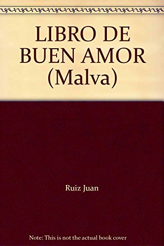 Imagen de archivo de Libro De Buen Amor - Malva a la venta por Juanpebooks