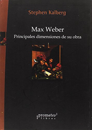 Stock image for Max Weber. Principales dimensiones de su obra for sale by AG Library