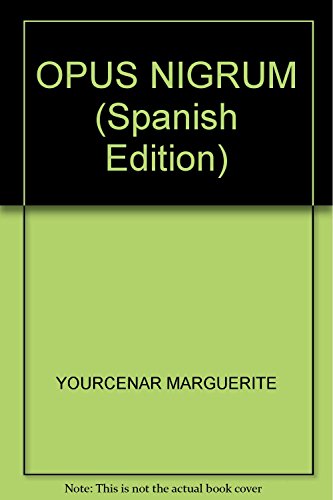Stock image for OPUS NIGRUM (Spanish Edition) for sale by SoferBooks
