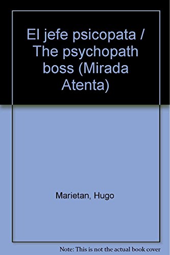 9789875991620: El jefe psicopata / The psychopath boss