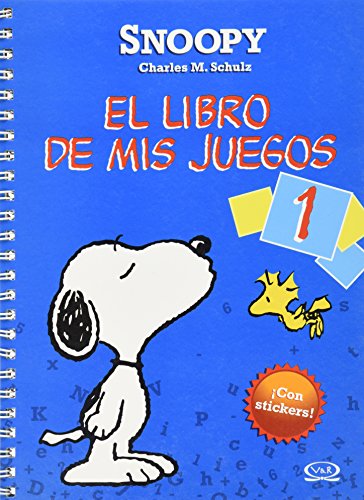 Imagen de archivo de Snoopy el libro de mis juegos/ Snoopy The Book of My Games: Color azul/ Blue (Spanish Edition) a la venta por The Book Bin