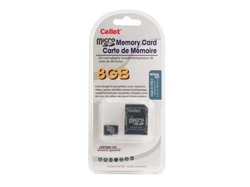Imagen de archivo de Cellet 8GB MicroSD for LG GS505 Smartphone custom flash memory, high-speed transmission, plug and play, with Full Size SD Adapter. (Retail Packaging) a la venta por Bookmans