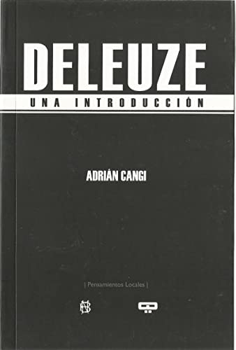 Imagen de archivo de DELEUZE. UNA INTRODUCCIN a la venta por Antrtica