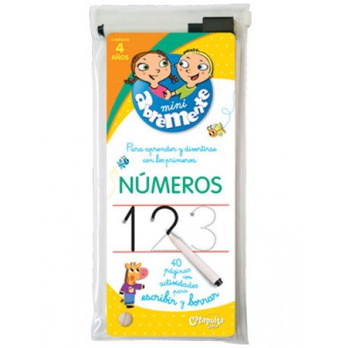 Stock image for abremente para escribir y borrar numeros Ed. 2014 for sale by LibreriaElcosteo