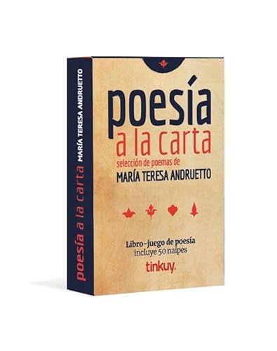 Imagen de archivo de POESIA A LA CARTA - MARIA TERESA ANDRUETTO - LIBRO + 50 CARTAS a la venta por Libros nicos