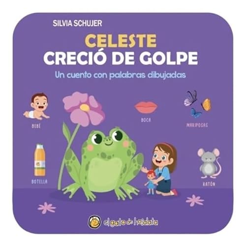 Imagen de archivo de CELESTE CRECIO DE GOLPE - PALABRAS DIBUJADAS - MAYUSCULA a la venta por Libros nicos