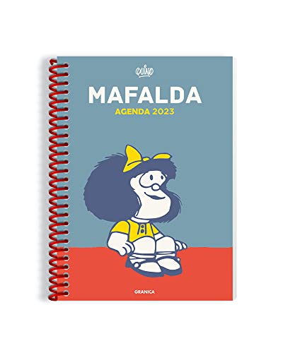 Imagen de archivo de Agenda Mafalda 2023 Anillada Columna Azul - Quino a la venta por Juanpebooks