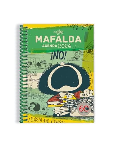 Imagen de archivo de Mafalda 2024, Agenda Para La Mujer Anillada verde a la venta por AG Library