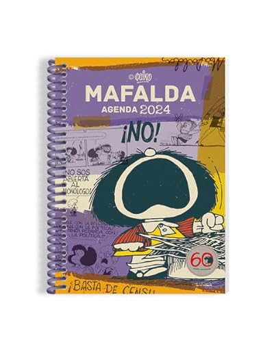 Imagen de archivo de Mafalda 2024, Agenda Para La Mujer Anillada violeta a la venta por AG Library