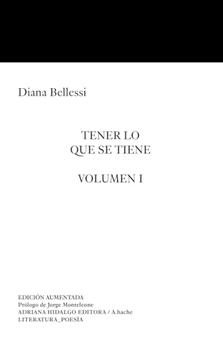 Stock image for Tener Lo Que Se Tiene, De Diana Bellesi. Editorial Adriana Hidalgo Editora S.a., Tapa Blanda En Espa ol, 2022 for sale by Juanpebooks