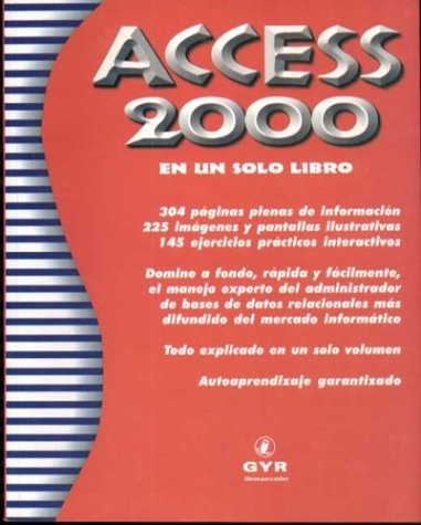 Imagen de archivo de access 2000 en un solo libro carlos boquet Ed. 1999 a la venta por DMBeeBookstore