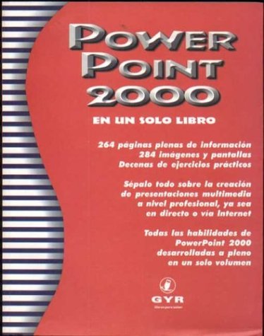 Imagen de archivo de power point 2000 en un solo libro martins carrizo marta b a la venta por DMBeeBookstore