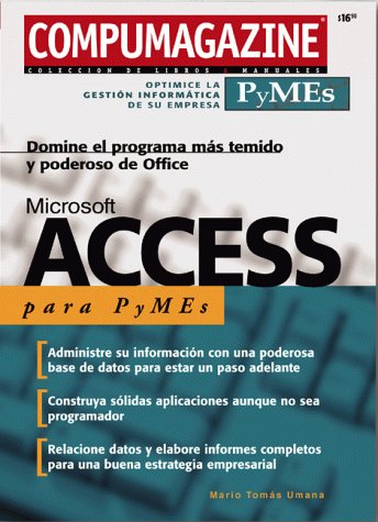 Stock image for microsoft access para pymes compumagazine umana for sale by LibreriaElcosteo