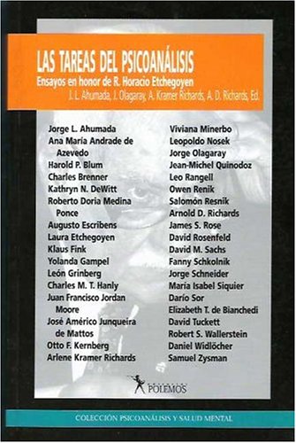 Imagen de archivo de Las Tareas del Psicoanalisis (SpanishEtchegoyen, R. Horacio a la venta por Iridium_Books