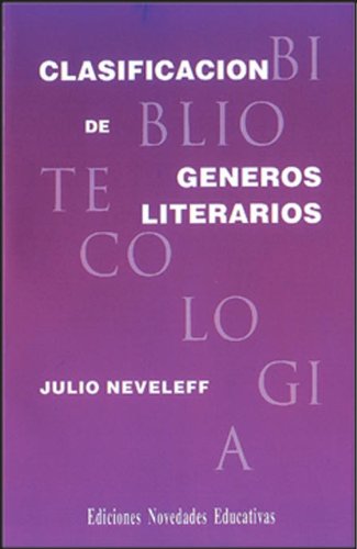 Imagen de archivo de Clasificacion De Generos Literarios (2da.edicion a la venta por Juanpebooks