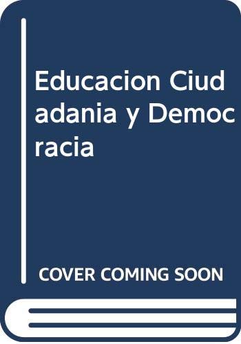 Imagen de archivo de Educacin, ciudadana y democracia. a la venta por Ventara SA