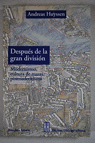 Beispielbild fr Despu s De La Gran Divisi n (Filosofia E Historia) (Spanish Edition) zum Verkauf von HPB-Red