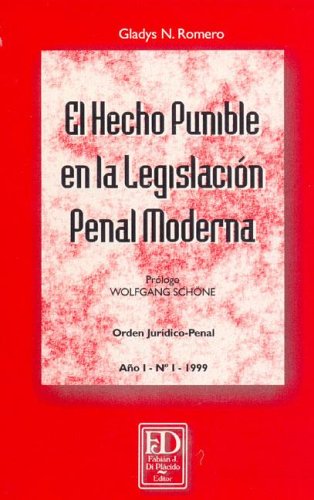 Stock image for El Hecho punible en la legislacin penal moderna for sale by MARCIAL PONS LIBRERO