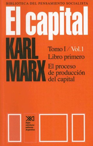 Imagen de archivo de Capital [tomo 1 Volumen 1] El Proceso De Produccion Del Cap a la venta por Juanpebooks