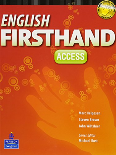 Stock image for English Firsthand Access Student Book for sale by HPB-Red