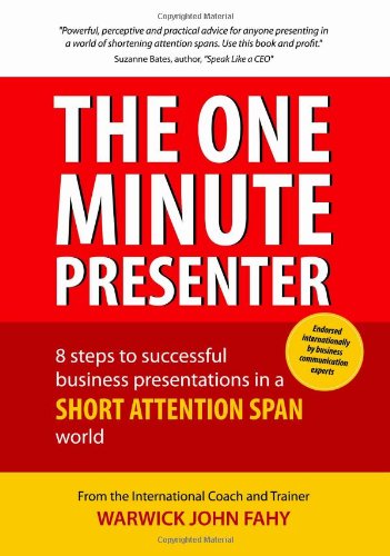 Stock image for The One Minute Presenter for sale by SecondSale