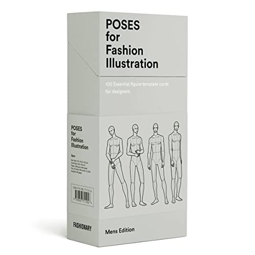 Beispielbild fr Poses for Fashion Illustration - Mens (Card Box) zum Verkauf von medimops