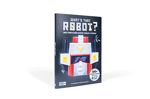 9789887714941: What's That Robot?: Build robots using colours, doodles & stickers (What's That Face?)