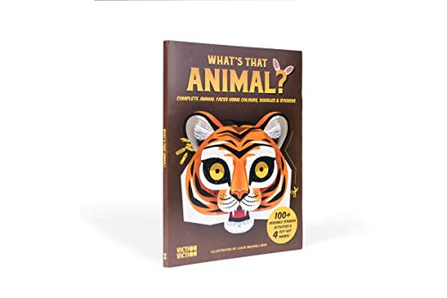 Stock image for What's That Animal?: Re-imagine Faces by Mixing Doodles & Stickers for sale by Revaluation Books