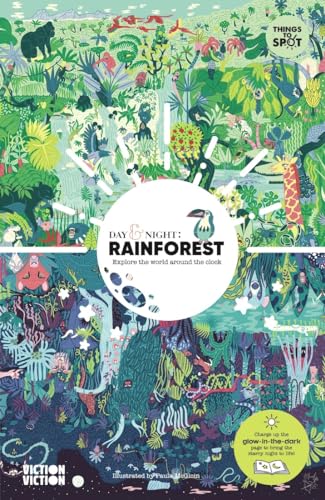 Imagen de archivo de Day & Night: Rainforest: Explore the world around the clock (Things to Spot) a la venta por WorldofBooks