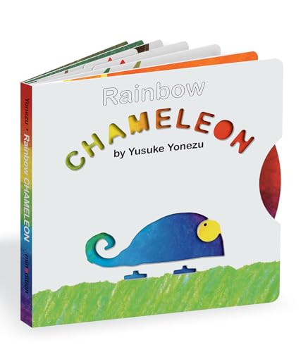 Beispielbild fr Rainbow Chameleon: An Interactive Spin-the-Wheel Book All About Color (The World of Yonezu) zum Verkauf von Goodwill Southern California