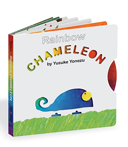 9789888240593: Rainbow Chameleon (Yonezu Board Book): An Interactive Spin-The-Wheel Book All about Color
