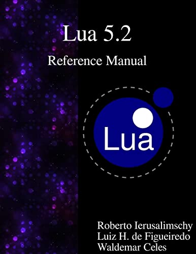 9789888381227: Lua 5.2 Reference Manual
