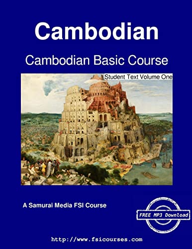 Stock image for Cambodian Basic Course - Student Text Volume One for sale by Lucky's Textbooks