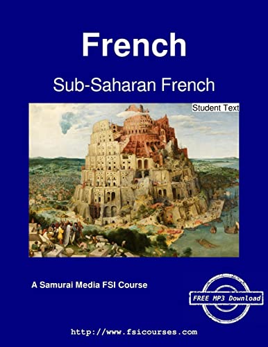 Stock image for Sub-Saharan French - Student Text for sale by Lucky's Textbooks