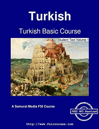 Imagen de archivo de Turkish Basic Course - Student Text Volume 1 a la venta por Lucky's Textbooks