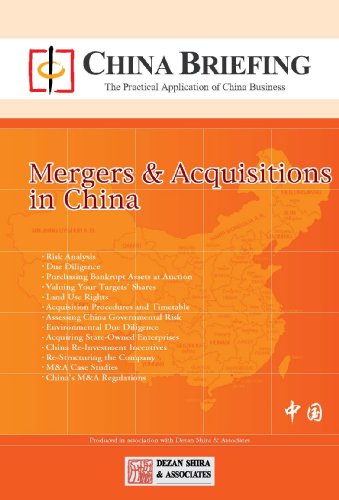 Imagen de archivo de Mergers and Acquisitions in China a la venta por medimops