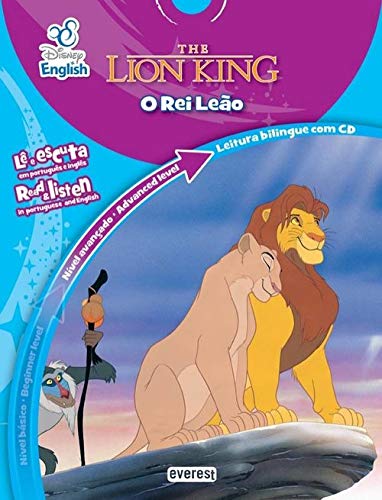 9789895015856: Disney English. The Lion King (O Rei Leo). Nvel Avanado. Advanced Level - Edio Bilingue