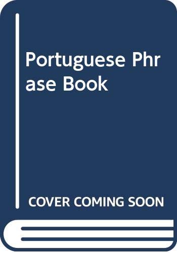 9789896040123: Portuguese Phrase Book
