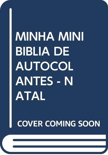 9789896501105: Minha Mini Biblia De Autocolantes. Natal