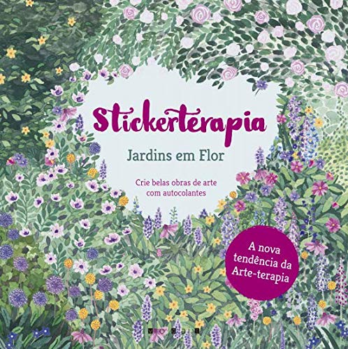 Stock image for Stickerterapia: Jardins em Flor for sale by Luckymatrix