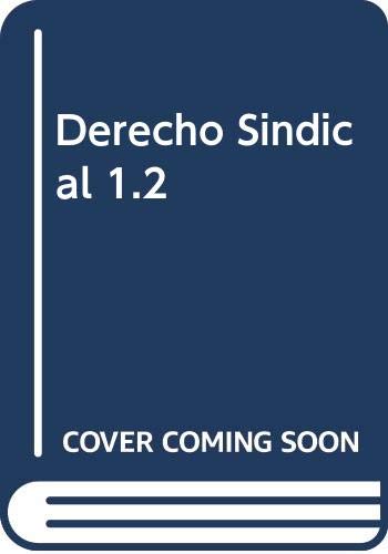 Stock image for DERECHO SINDICAL 1.2 for sale by MARCIAL PONS LIBRERO